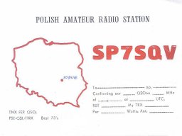 QSL SP7SQV
